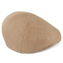 Fawler Casquette PlateTirreno à Carreaux De Couleur Sable Foncé -Chapeau Fawler en ligne 1 2 121 1 172 1 101 3 120