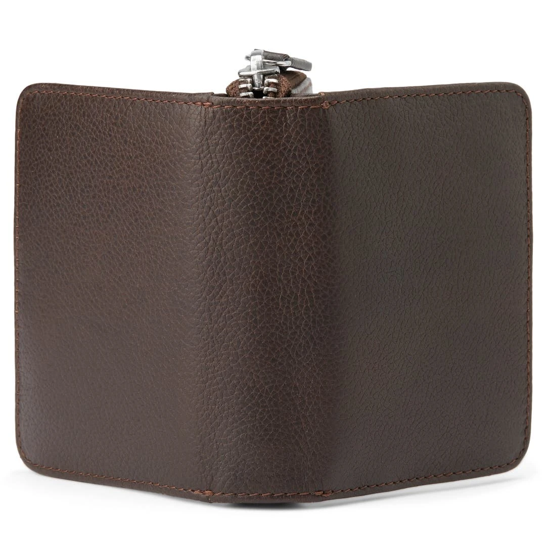 Lucleon Portefeuille Anti- RFID En Cuir Brun Foncé Lorn 3 Lucleon Portefeuille Anti- RFID En Cuir Brun Foncé Lorn – Image 3