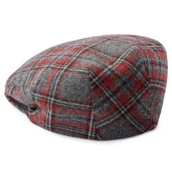 Fawler Casquette Plate Fido Ivy En Tartan Rouge -Chapeau Fawler en ligne 1 2 copy 31