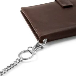 Lucleon Portefeuille Lake Anti RFID En Cuir Marron Foncé -Chapeau Fawler en ligne 1 3 copy 10