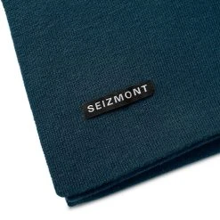 Seizmont Hiems | Écharpe Bleu Foncé En Laine Mélangée -Chapeau Fawler en ligne 1 3ssc