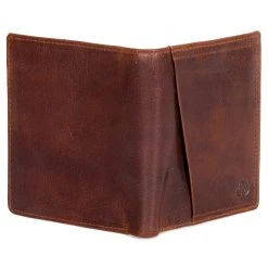 Lucleon Portefeuille En Cuir Havane Montreal Rustic à Protection RFID -Chapeau Fawler en ligne 1 4 129 1 32