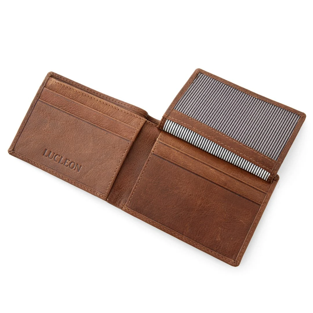 Lucleon Petit Portefeuille Ocre California 2 Lucleon Petit Portefeuille Ocre California – Image 2