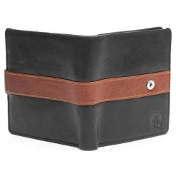 Lucleon Portefeuille Montreal Vertical En Cuir Noir Et Marron RFID 10 Lucleon Portefeuille Montreal Vertical En Cuir Noir Et Marron RFID -Chapeau Fawler en ligne 10 5 50