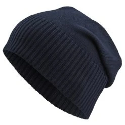 Fawler Beanie Bleu Marine Konrad Kite En Coton Organique