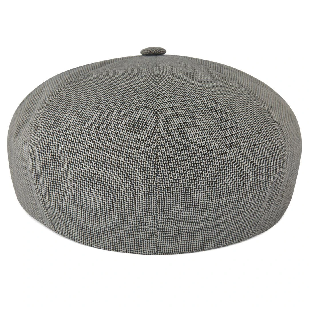 Fawler Casquette Gavroche Spicchi Gris Pied-de-poule 4 Fawler Casquette Gavroche Spicchi Gris Pied-de-poule – Image 4