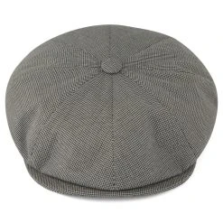 Fawler Casquette Gavroche Spicchi Gris Pied-de-poule 10 Fawler Casquette Gavroche Spicchi Gris Pied-de-poule -Chapeau Fawler en ligne 11 5 49