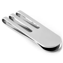 Fort Tempus Pince à Billets "La Serre" En Acier Inoxydable