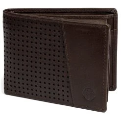 Lucleon Portefeuille Montreal Dotty En Cuir Marron RFID