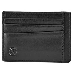 Lucleon Porte-cartes En Cuir Noir Compact