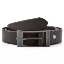 BSWK Ceinture Moderne En Cuir Noir