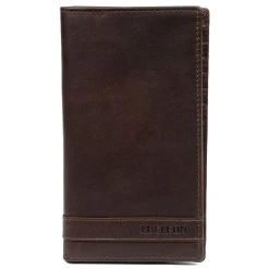 Lucleon Portefeuille Montreal Grand Format En Cuir Marron RFID 8 Lucleon Portefeuille Montreal Grand Format En Cuir Marron RFID -Chapeau Fawler en ligne 15 2 5 12