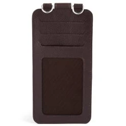 Lucleon Étui Pour Téléphone & Porte-cartes Lamont En Cuir Marron Foncé -Chapeau Fawler en ligne 15 3 101