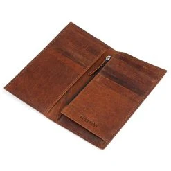 Lucleon Portefeuille En Cuir Montréal Couleur Havane XL RFID -Chapeau Fawler en ligne 15 6 13