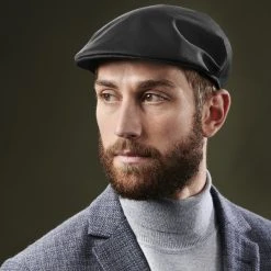 Fawler Casquette Béret Noire Tirreno -Chapeau Fawler en ligne 16592 03