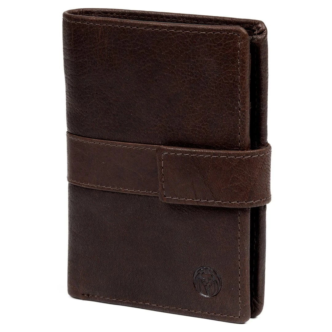 Lucleon Portefeuille Montreal Business En Cuir Marron RFID 1 Lucleon Portefeuille Montreal Business En Cuir Marron RFID