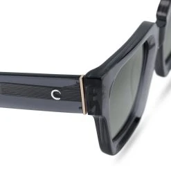 Otsu Occasus | Lunettes De Soleil Carrées Translucides à Verres Gris Polarisés -Chapeau Fawler en ligne 17 3 glasot