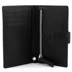 Lucleon Portefeuille Liam En Cuir Noir à Protection RFID -Chapeau Fawler en ligne 17 6 27