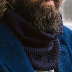 Fawler Écharpe Tube Bleu Marine Frisco Urban -Chapeau Fawler en ligne 17314best