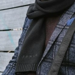Fawler Écharpe Noire Franky Urban -Chapeau Fawler en ligne 17318best