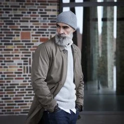 Fawler Bonnet Kite Kevin En Coton Organique Gris -Chapeau Fawler en ligne 17702 4 squares