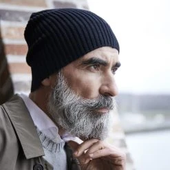 Fawler Beanie Bleu Marine Kristian Kite En Coton Organique -Chapeau Fawler en ligne 17707 4 squares