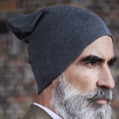 Fawler Beanie Gris Foncé Kyler Kite En Coton Bio -Chapeau Fawler en ligne 17709best1