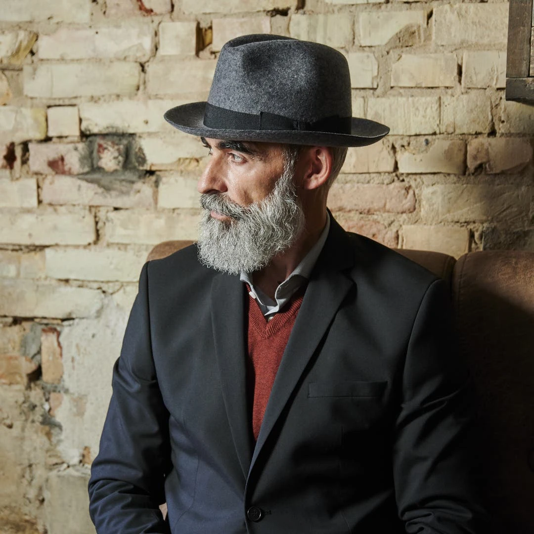 Fawler Chapeau Fédora Gris Filippo Moda 5 Fawler Chapeau Fédora Gris Filippo Moda – Image 5