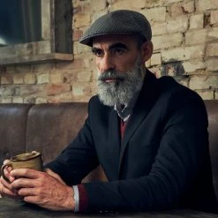 Fawler Casquette Béret à Carreaux Bordeaux Et Bleu Marine Massimo Moda -Chapeau Fawler en ligne 18062