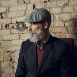 Fawler Casquette Béret Grise à Rayures Blanches Marco Moda 10 Fawler Casquette Béret Grise à Rayures Blanches Marco Moda -Chapeau Fawler en ligne 18068 2