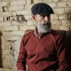 Fawler Casquette à Visière Noire Maso Moda -Chapeau Fawler en ligne 18076 2