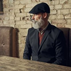 Fawler Casquette Béret Noire Mario Moda -Chapeau Fawler en ligne 18080 1