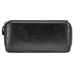 Lucleon Portefeuille En Cuir Noir California Accordion -Chapeau Fawler en ligne 19 3 copy 4