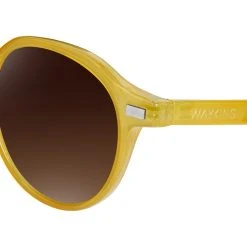 Waykins Lunettes De Soleil Jaune Et Brun Wade Wagner -Chapeau Fawler en ligne 19 4 64