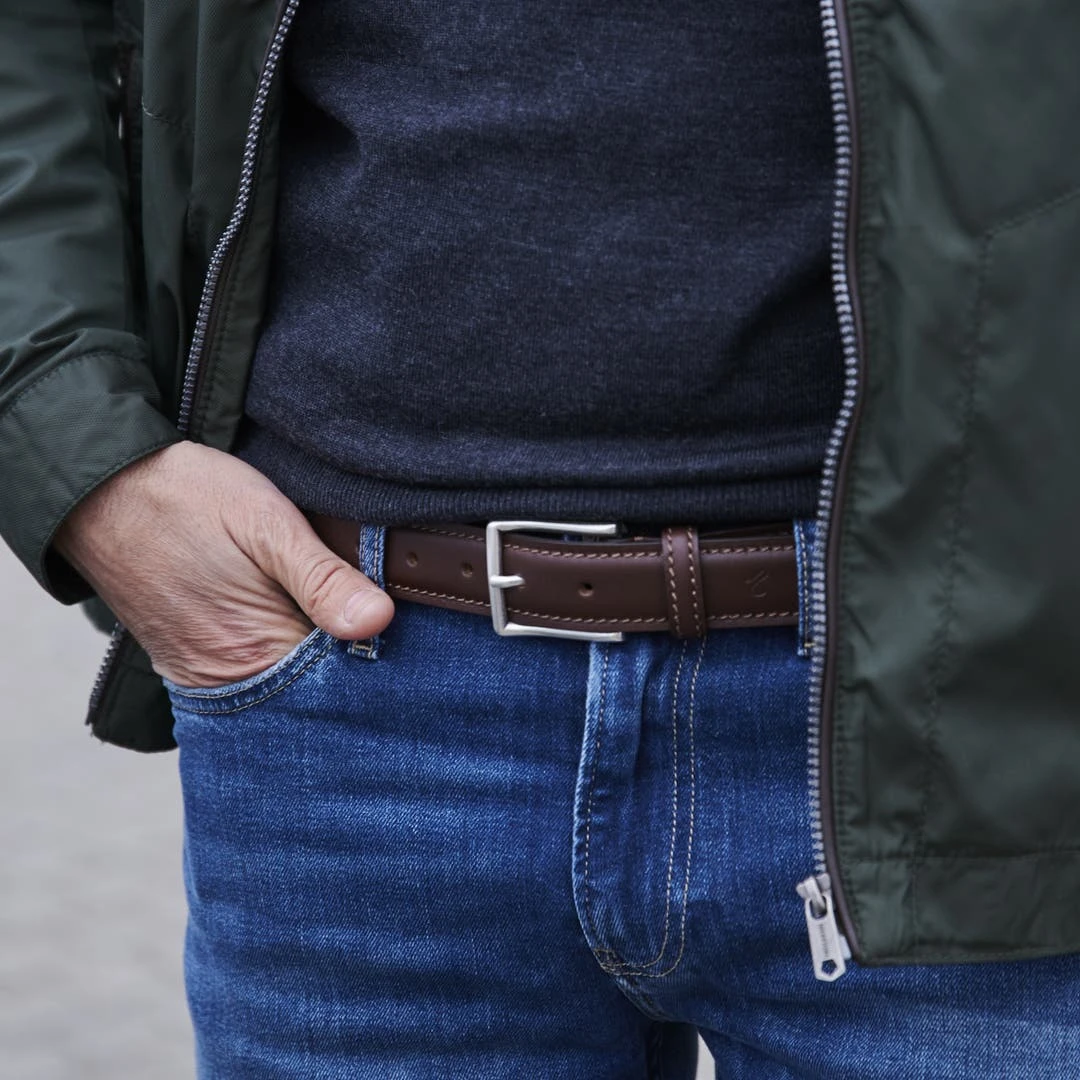 Fawler Ceinture En Cuir Marron Felix 4 Fawler Ceinture En Cuir Marron Felix – Image 4