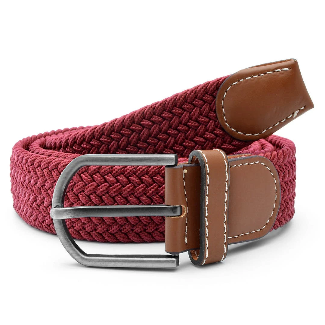 Collin Rowe Ceinture élastique Bordeaux 1 Collin Rowe Ceinture élastique Bordeaux