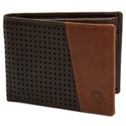 Lucleon Portefeuille Montreal Dotty En Cuir Marron RFID