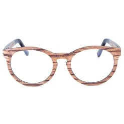 Paul Riley Lunettes à Monture En Bois Clair Et Motif écaille -Chapeau Fawler en ligne 2 2 432
