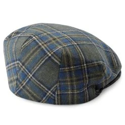 Fawler Casquette Plate Fido Ivy En Tartan Vert -Chapeau Fawler en ligne 2 3 copy 19