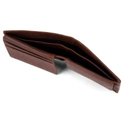 Lucleon Portefeuille Montreal Deux Volets En Cuir Marron RFID -Chapeau Fawler en ligne 2 5 73