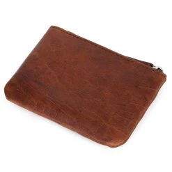 Lucleon Porte-monnaie Montreal Sporty En Cuir Havane RFID -Chapeau Fawler en ligne 2 5 83