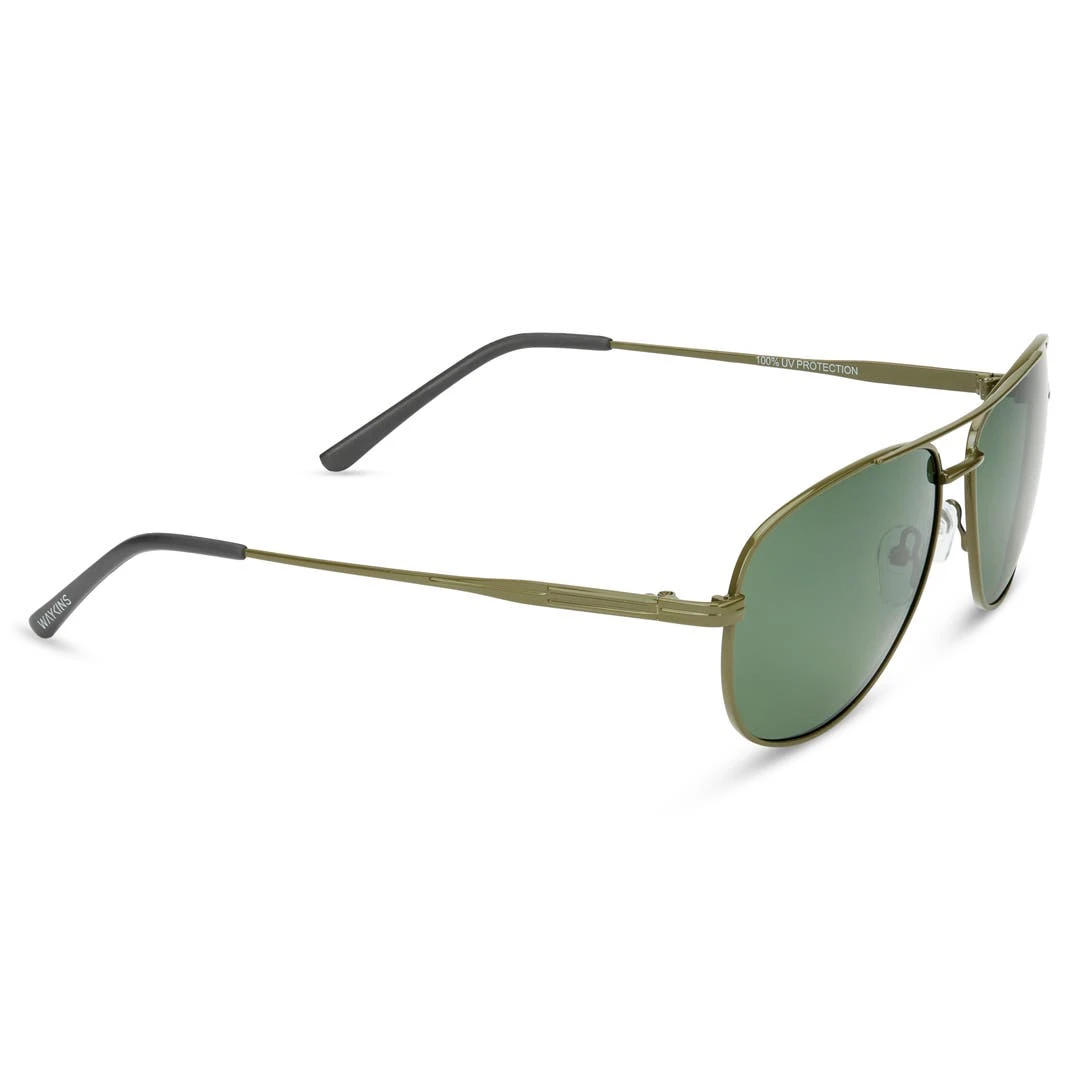 Waykins Lunettes De Soleil Aviateur Vert Olive Ambit 3 Waykins Lunettes De Soleil Aviateur Vert Olive Ambit – Image 3