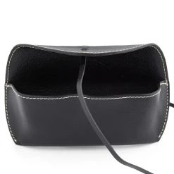 Salt & Hide Etui à Lunettes En Cuir Noir -Chapeau Fawler en ligne 21 2 95