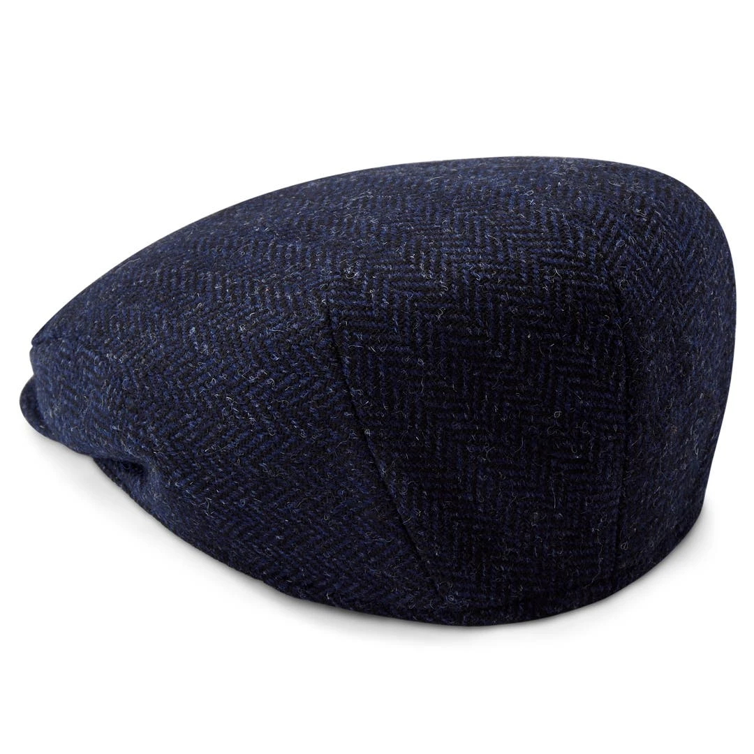 Fawler Casquette Plate Fido Eddye En Laine Bleue 5 Fawler Casquette Plate Fido Eddye En Laine Bleue – Image 5