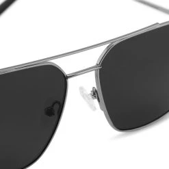 Lucleon Occasus | Lunettes De Soleil Carrées Aviator à Verres Noirs Polarisés -Chapeau Fawler en ligne 21 3 sull