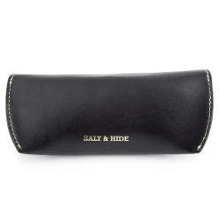 Salt & Hide Etui à Lunettes En Cuir Noir -Chapeau Fawler en ligne 21 3 37