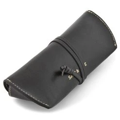 Salt & Hide Etui à Lunettes En Cuir Noir -Chapeau Fawler en ligne 21 6 4