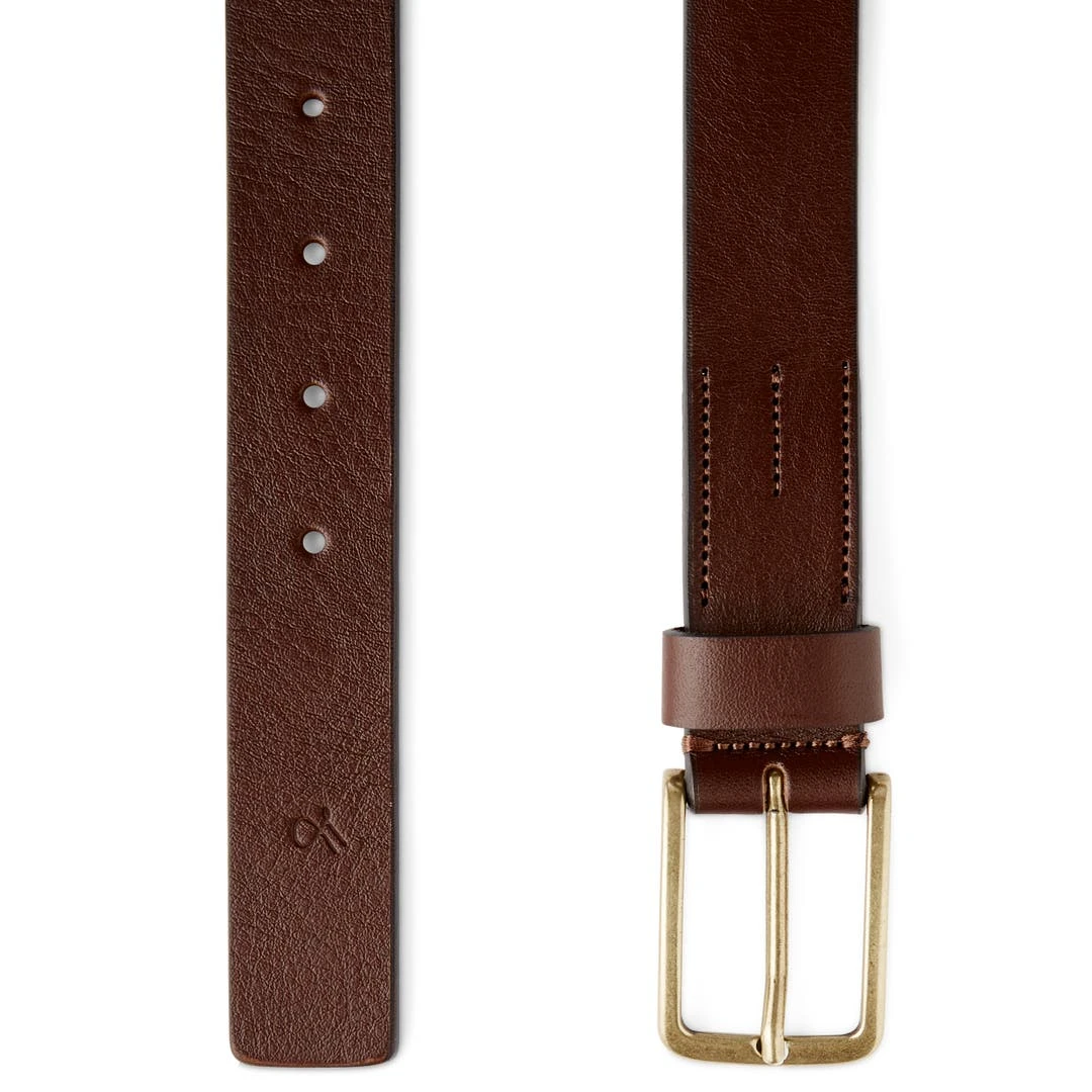 Fawler Ceinture En Cuir Brun Foncé Frang 2 Fawler Ceinture En Cuir Brun Foncé Frang – Image 2