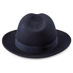 Fawler Chapeau Fedora Fido Alessandria En Laine Bleue -Chapeau Fawler en ligne 23 4 copy 2