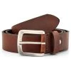 BSWK Ceinture En Cuir Marron Vintage